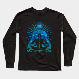 Chakra - Shiva - Esoteric Long Sleeve T-Shirt